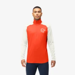 Norrøna PureUll Zip Neck